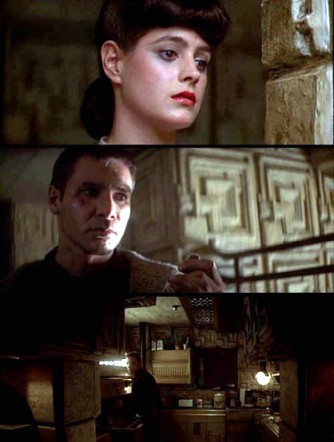 Casa Ennis de Wright, en algunos fotogramas de la película "Blade Runner"